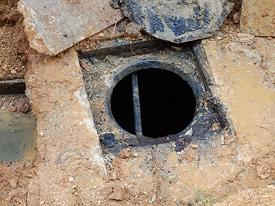 Septic tank That need to be repaired